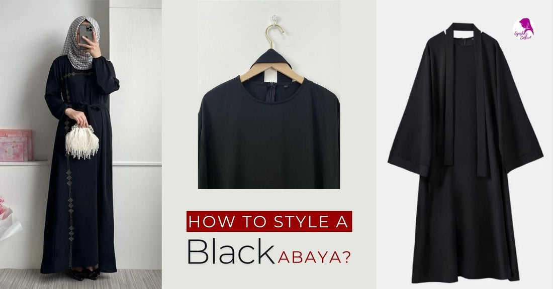 How to Style a Black Abaya