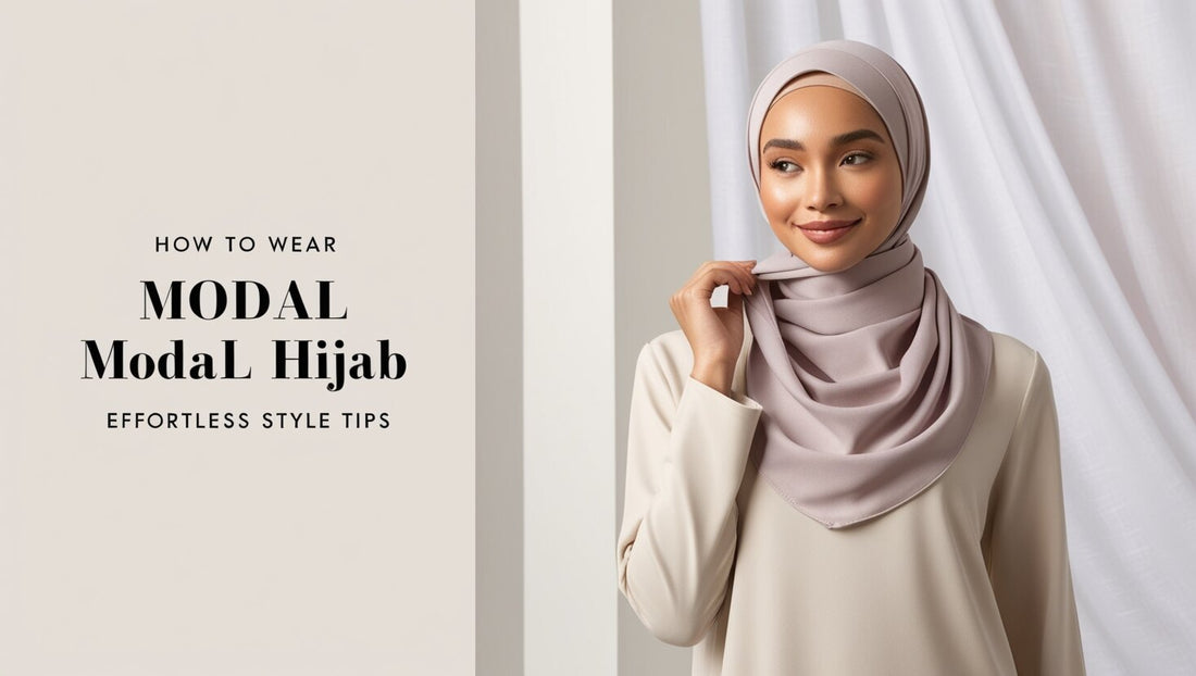 How to Wear Modal Hijab