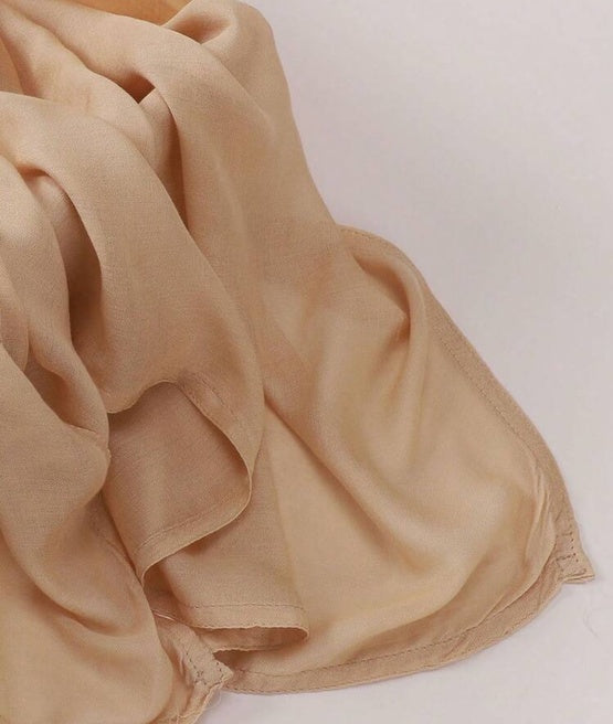 Beige Modal Hijab - Ayesha’s Collection