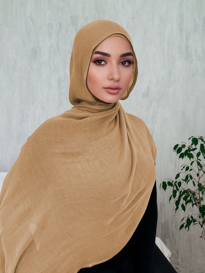 Premium Breathable Modal Hijab | Beige