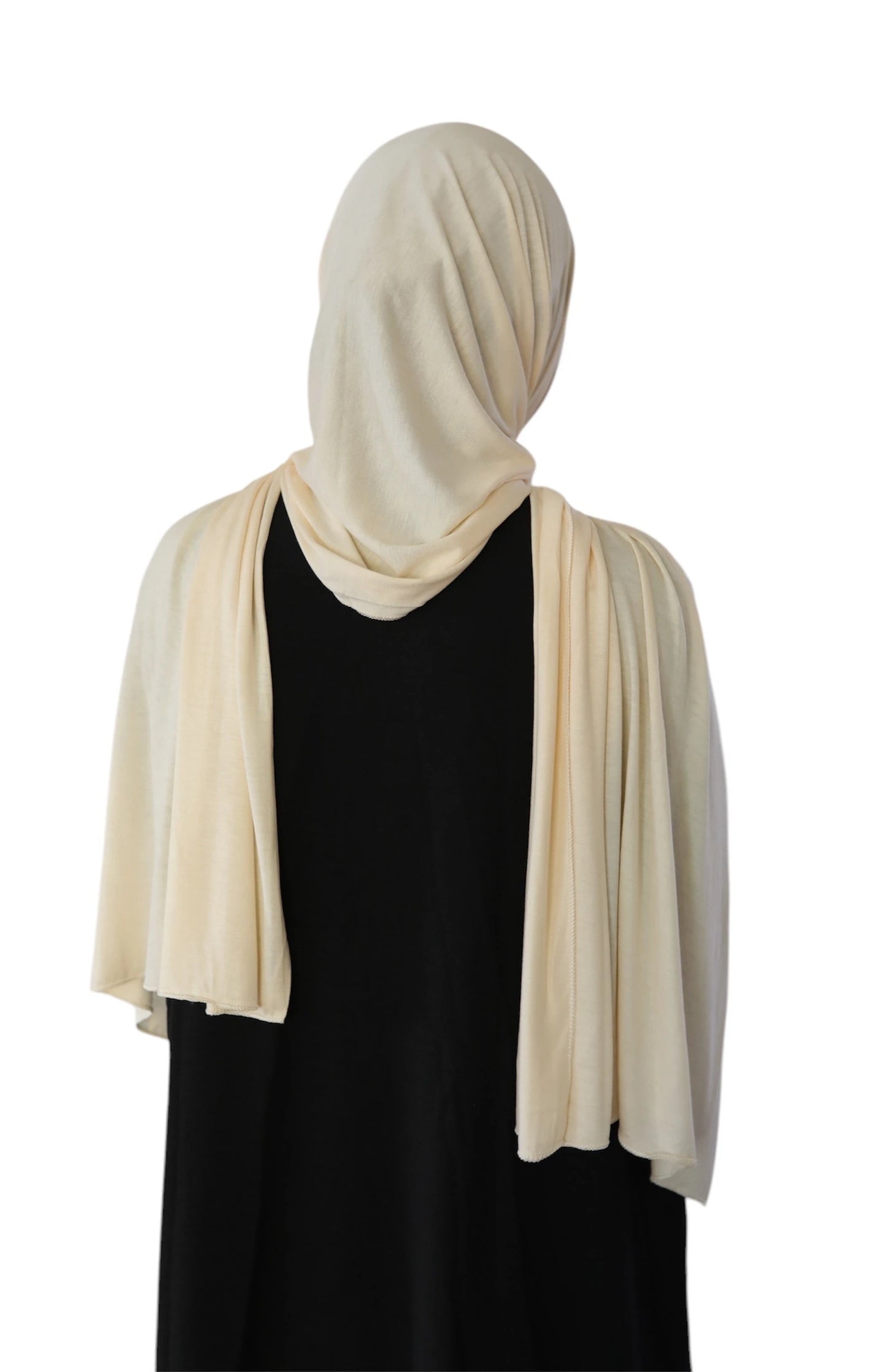 Rayon Jersey Scarf (Beige) | Ayesha's Collection