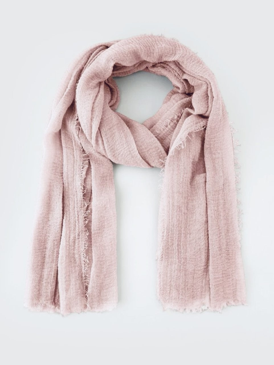 Best Baby Pink Cotton Scarves - Cotton Scarf (Baby Pink) - Ayesha’s Collection