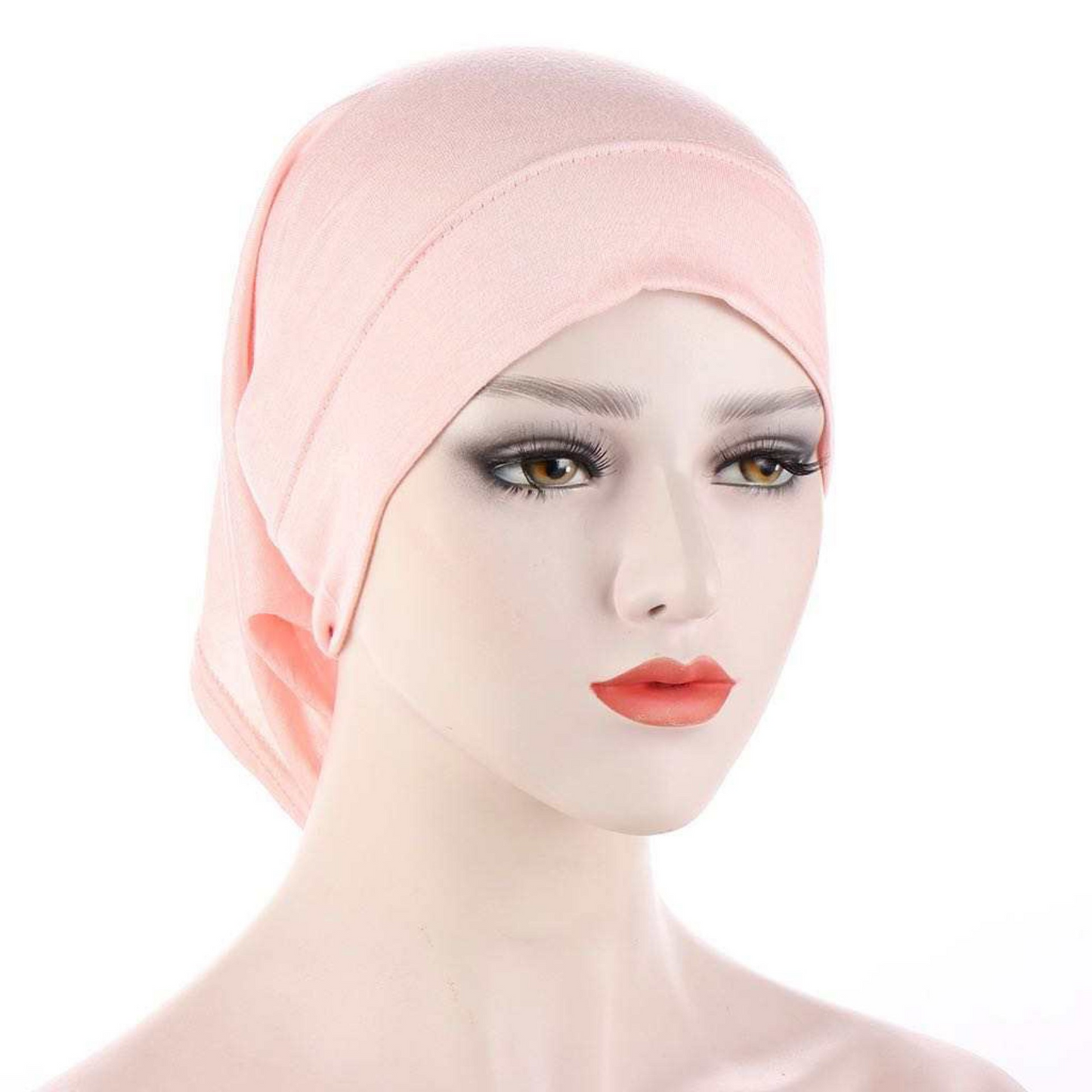 Cotton Jersey Hijab Undercap (Light Pink)