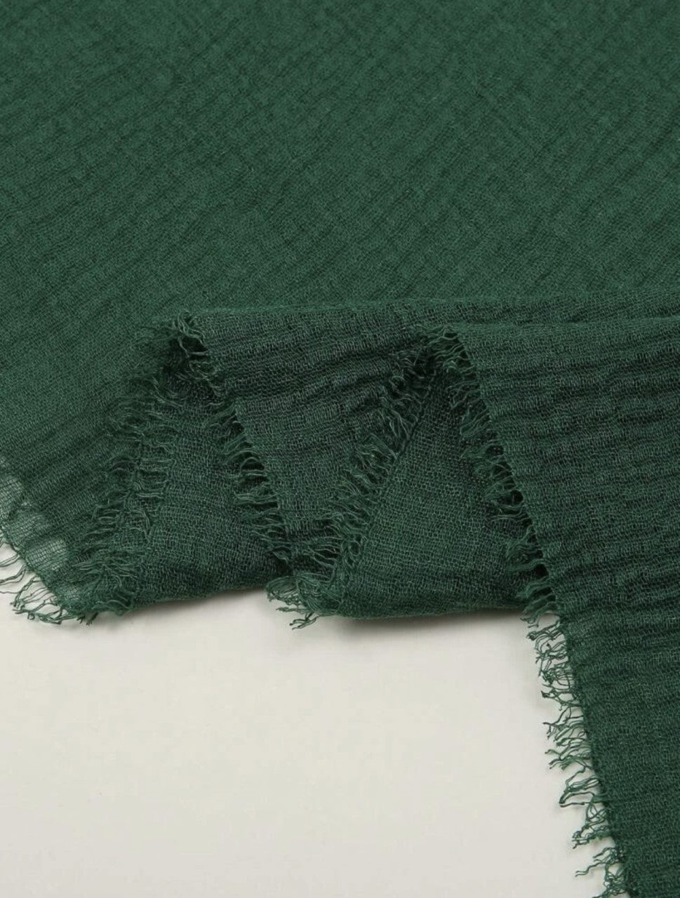 Light Green Cotton Hijab - Ayesha’s Collection