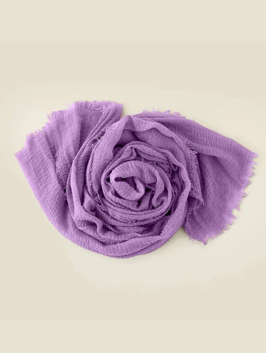 Cotton Scarf (Mauve Purple)