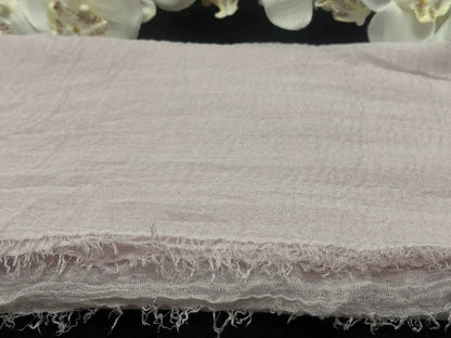 Cotton Crimp Hijabs - Cotton Scarf (Nude Pink) - Ayesha’s Collection