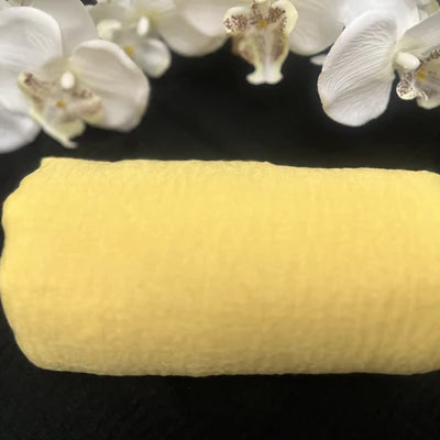 Lightweight Yellow Summer Scarf - Cotton Scarf (Yellow)