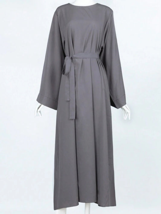Dubai Abaya Grey