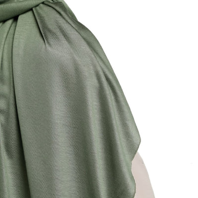 Light Green Premium Quality Jersey Viscose Hijab - Ayesha’s Collection