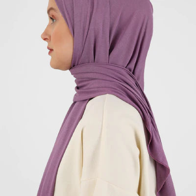 Premium Quality Jersey Viscose Hijab / Scarf (LILAC)