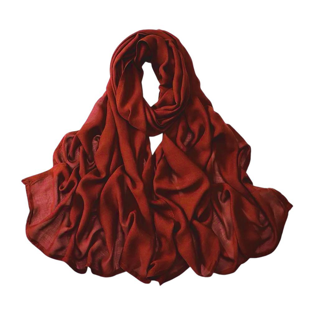 Burgundy Modal Hijab - Ayesha’s Collection