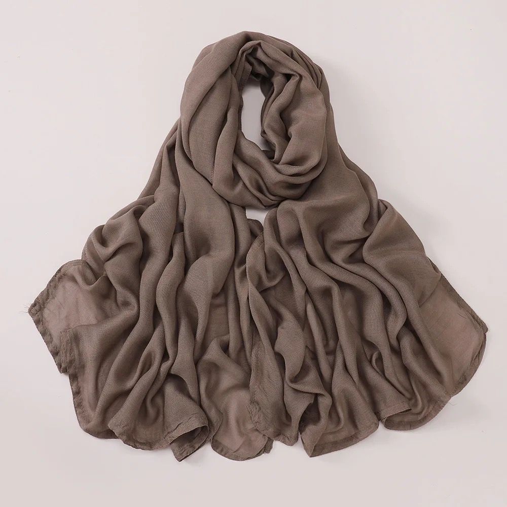 Modal Hijab Khaki Gray - Ayesha’s Collection