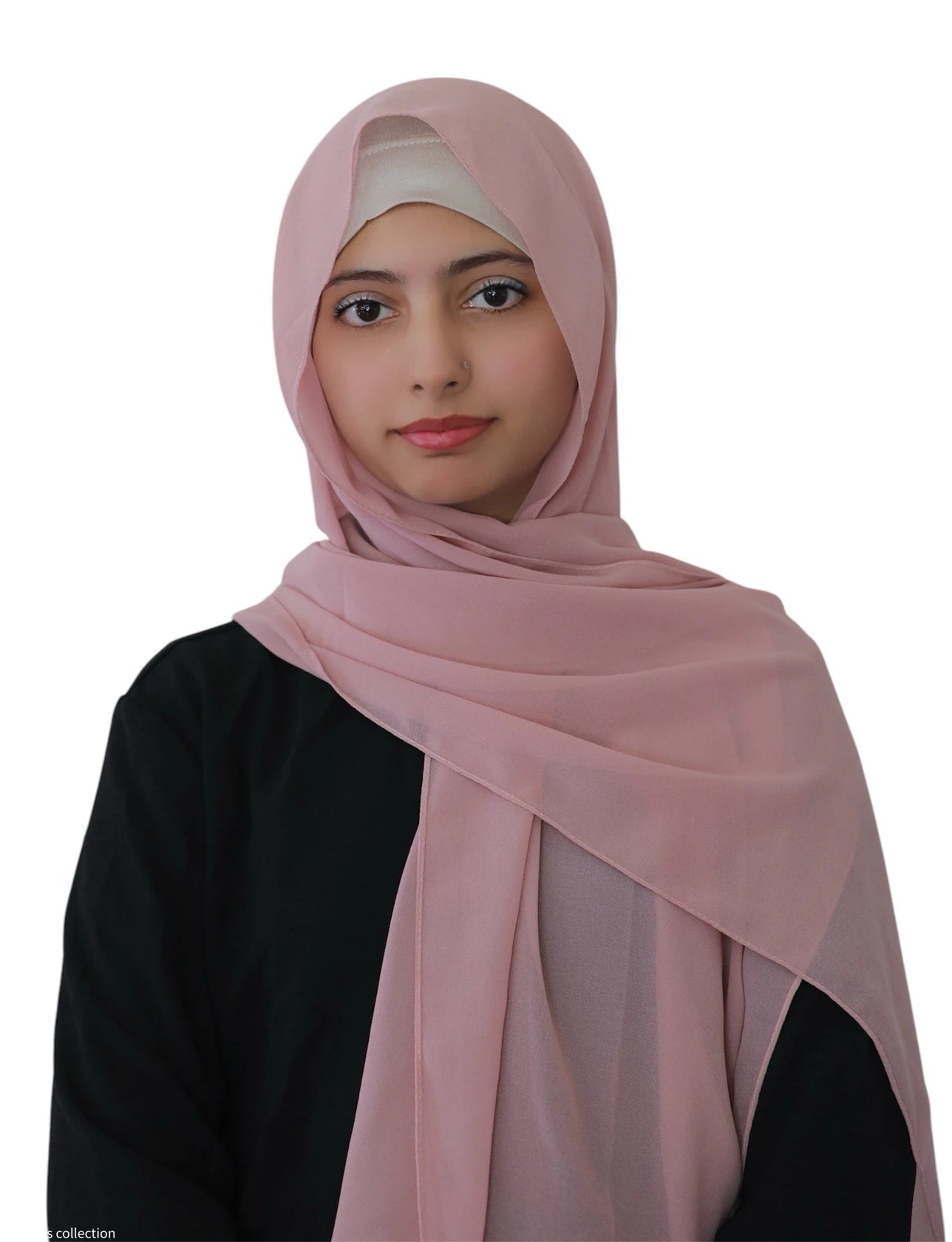 Pink Chiffon Hijab - Ayesha’s Collection