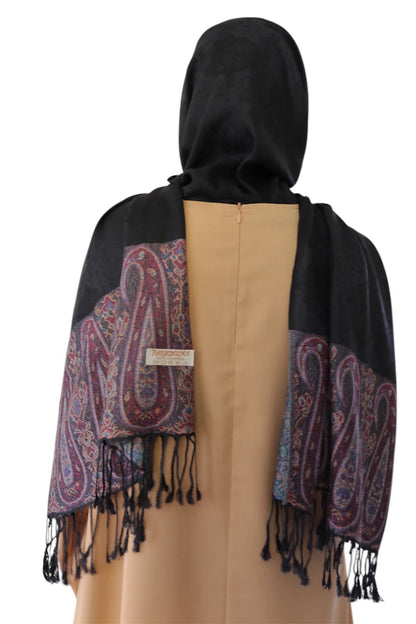 Pashmina Shawl (Black) | Ayesha's Collection