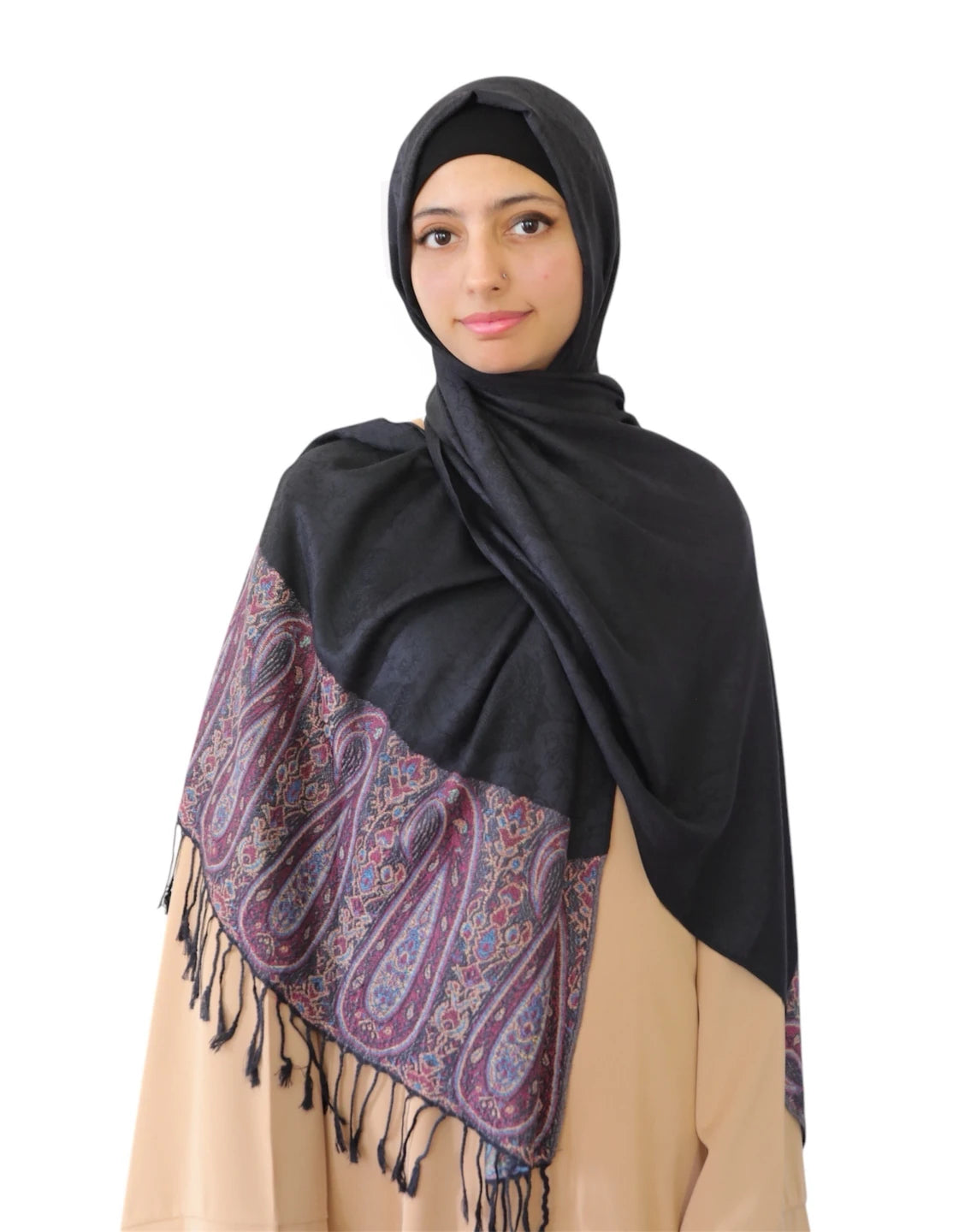 Pashmina Shawl (Black) | Ayesha's Collection