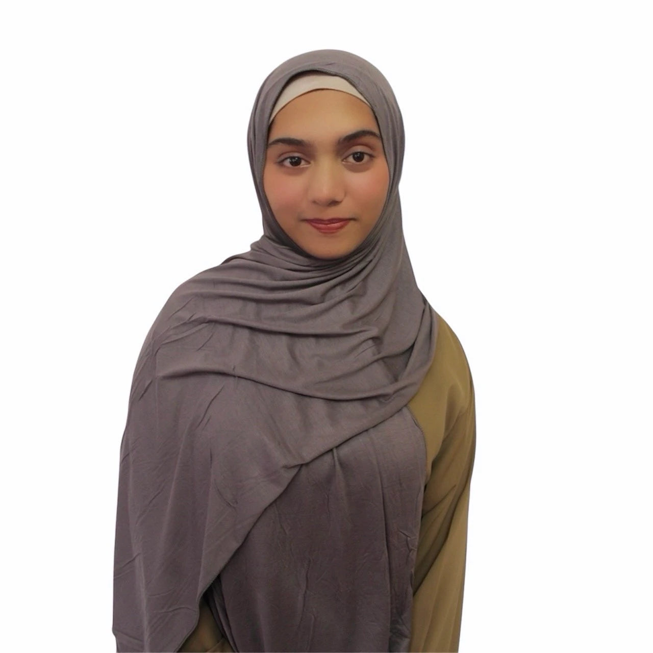 Rayon Jersey Scarf (Gray) | Ayesha's Collection