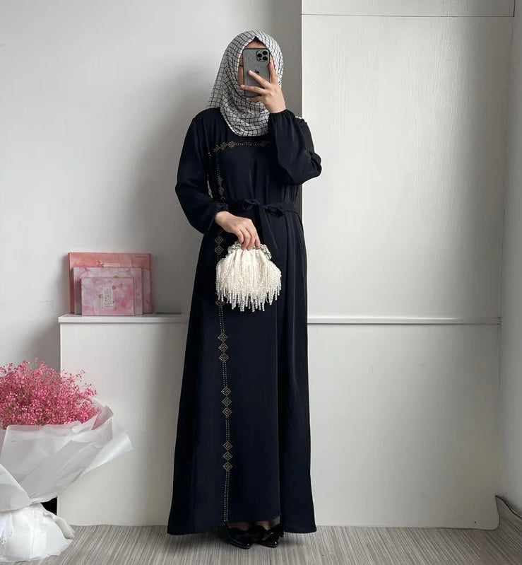 Turkish Abaya (Black) - Ayesha’s Collection