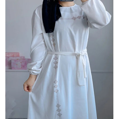 Turkish Abaya (White)
